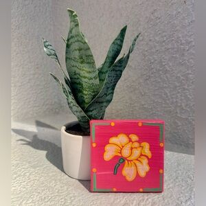 Hand Crafted Floral Painting